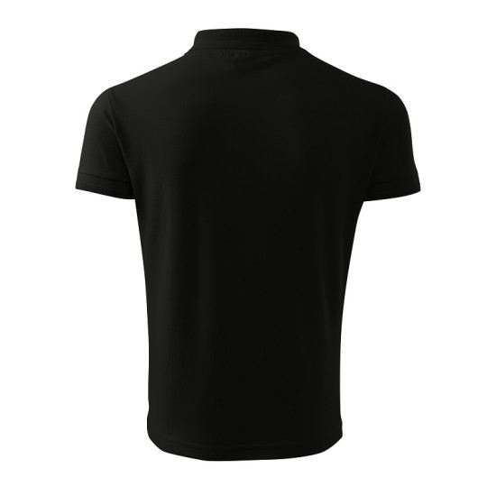 Tricou polo barbati 200g/m2 Malfini Pique Polo 203, Negru Tricou polo barbati 200g/m2 Malfini Pique Polo 203, Negru