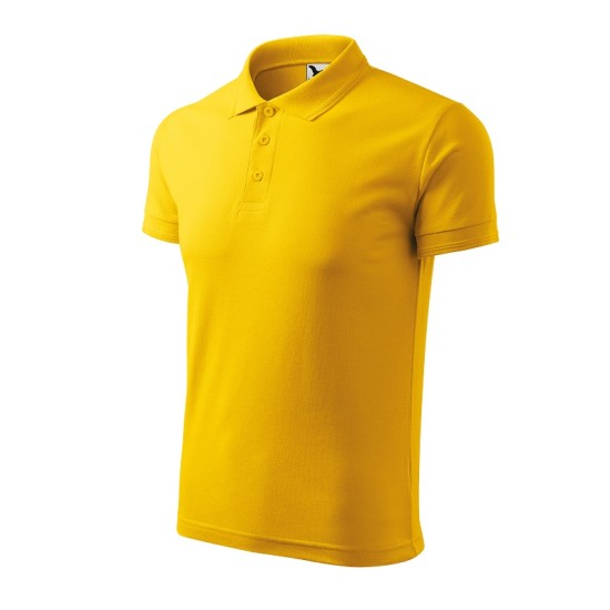 Tricou polo barbati 200g/m2 Malfini Pique Polo 203, Galben Tricou polo barbati 200g/m2 Malfini Pique Polo 203, Galben