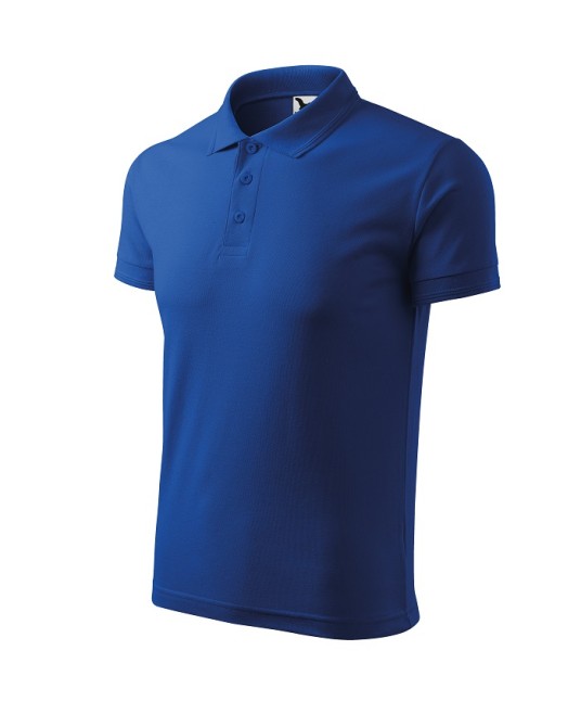 Tricou polo barbati 200g/m2 Malfini Pique Polo 203, Albastru regal