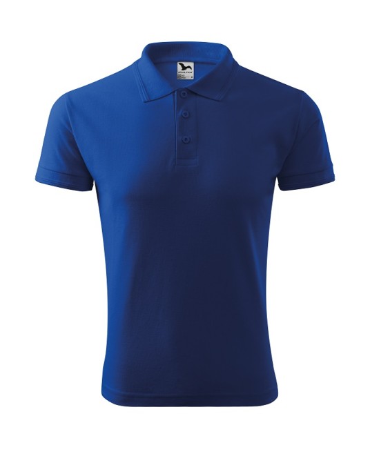 Tricou polo barbati 200g/m2 Malfini Pique Polo 203, Albastru regal