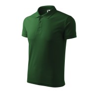 Tricou polo barbati 200g/m2 Malfini Pique Polo 203, Verde sticla
