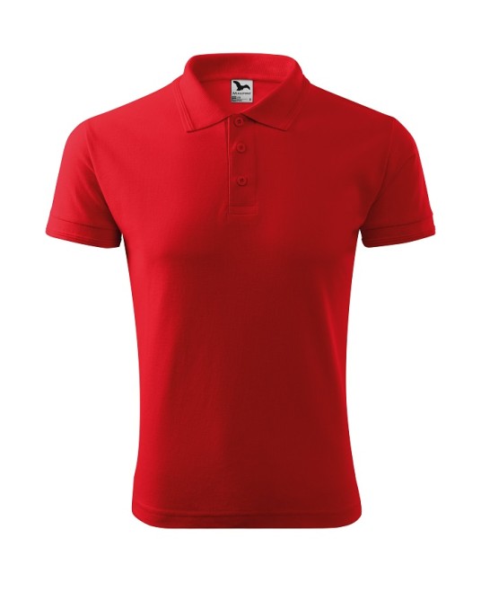 Tricou polo barbati 200g/m2 Malfini Pique Polo 203, Rosu