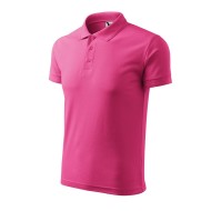 Tricou polo barbati 200g/m2 Malfini Pique Polo 203, Roz Magenta