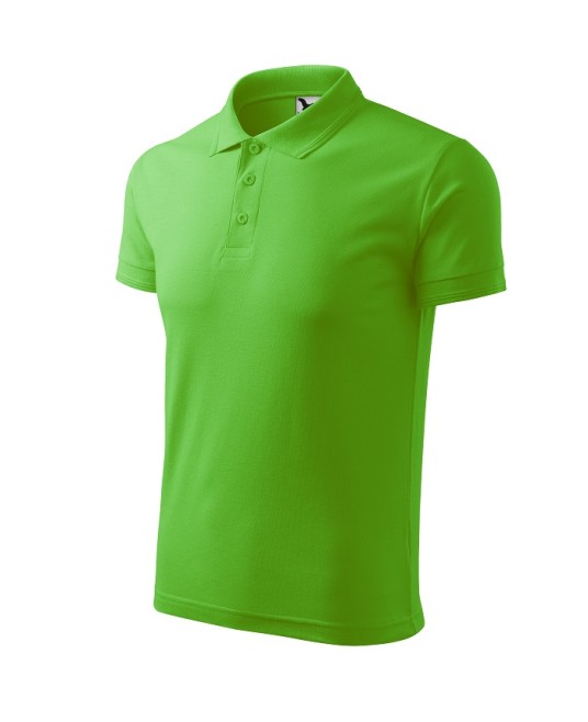 Tricou polo barbati 200g/m2 Malfini Pique Polo 203, Verde mar