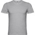 Tricou maneca scurta V-Neck, densitate 155g/mp, gri deschis