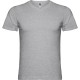 Tricou maneca scurta V-Neck, densitate 155g/mp, gri deschis