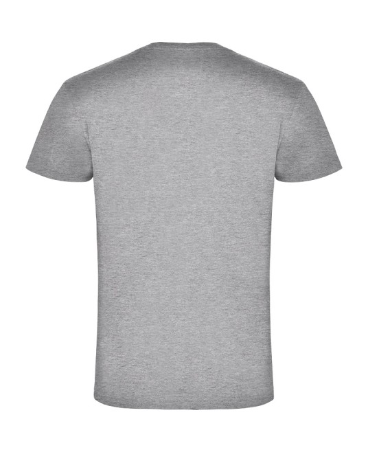 Tricou maneca scurta V-Neck, densitate 155g/mp, gri deschis