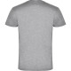 Tricou maneca scurta V-Neck, densitate 155g/mp, gri deschis