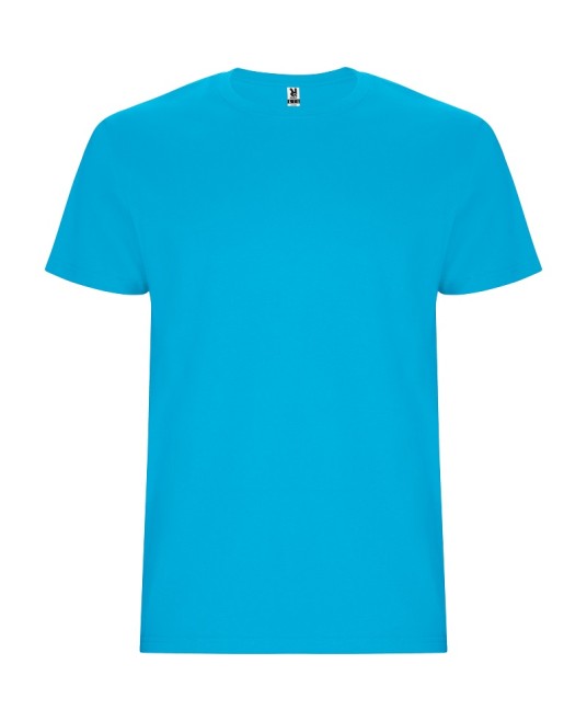 Tricou maneca scurta unisex, densitate 190g/mp, albastru turcoaz