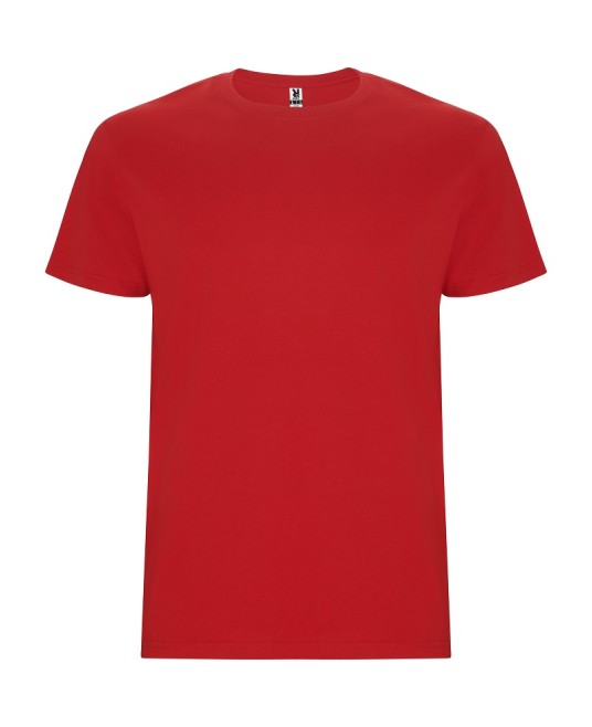 Tricou maneca scurta unisex, densitate 190g/mp, rosu