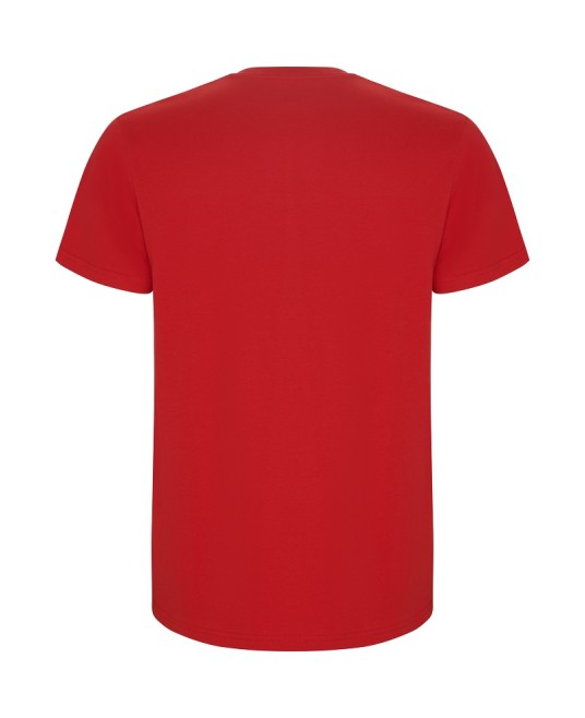 Tricou maneca scurta unisex, densitate 190g/mp, rosu