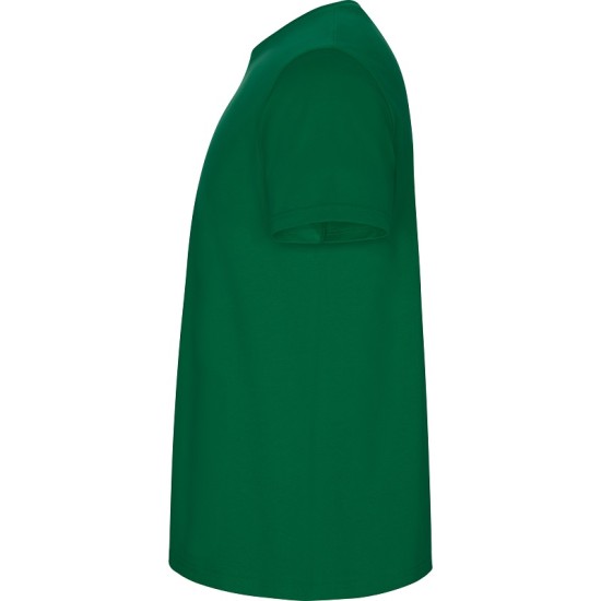 Tricou maneca scurta unisex, densitate 190g/mp, verde kelly