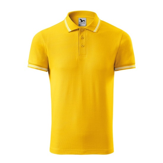 Tricou polo barbati, 200g/m2, Malfini Urban 219, Galben Tricou polo barbati, 200g/m2, Malfini Urban 219, Galben
