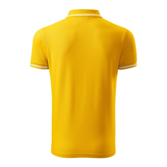 Tricou polo barbati, 200g/m2, Malfini Urban 219, Galben Tricou polo barbati, 200g/m2, Malfini Urban 219, Galben