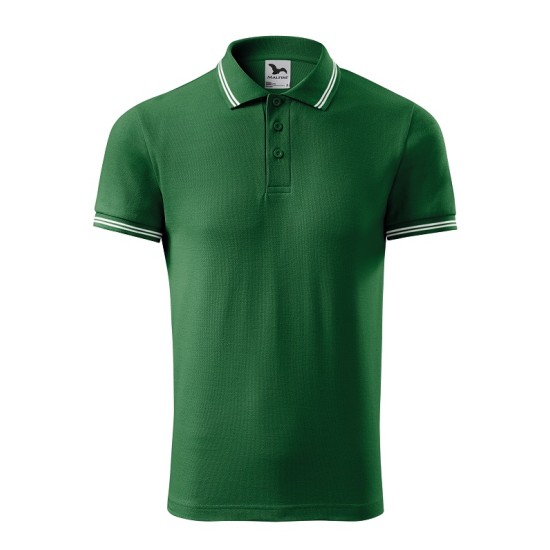 Tricou polo barbati, 200g/m2, Malfini Urban 219, Verde sticla Tricou polo barbati, 200g/m2, Malfini Urban 219, Verde sticla