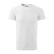 Tricou premium bumbac 160g/m2 , finisaj cu silicon, Malfini Basic 129 Alb Tricou premium bumbac 160g/m2 , finisaj cu silicon, Malfini Basic 129 Alb