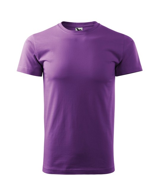 Tricou premium bumbac 160g/m2 , finisaj cu silicon, Malfini Basic 129 Violet