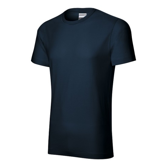Tricou maneca scurta barbati 160g/m2 din bumbac R01 Resist, Bleumarin Tricou maneca scurta barbati 160g/m2 din bumbac R01 Resist, Bleumarin