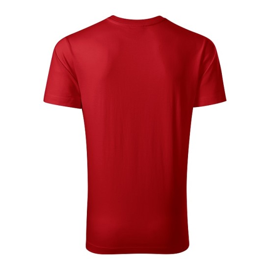 Tricou maneca scurta barbati 160g/m2 din bumbac R01 Resist, Rosu Tricou maneca scurta barbati 160g/m2 din bumbac R01 Resist, Rosu