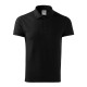 Tricou polo maneca scurta barbati 100% bumbac 170g/m2, Malfini Cotton 212, Negru Tricou polo maneca scurta barbati 100% bumbac 170g/m2, Malfini Cotton 212, Negru