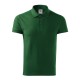 Tricou polo maneca scurta barbati 100% bumbac 170g/m2, Malfini Cotton 212, Verde sticla Tricou polo maneca scurta barbati 100% bumbac 170g/m2, Malfini Cotton 212, Verde sticla