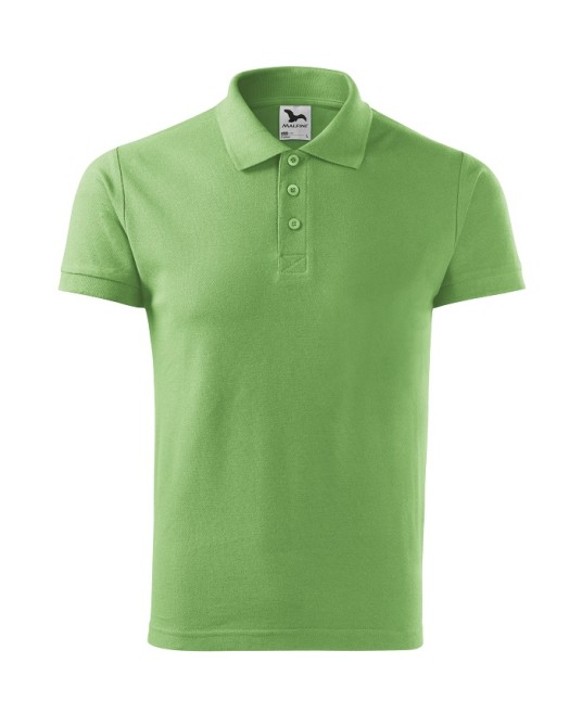 Tricou polo  bumbac 170g/m2, Malfini Cotton Verde iarba
