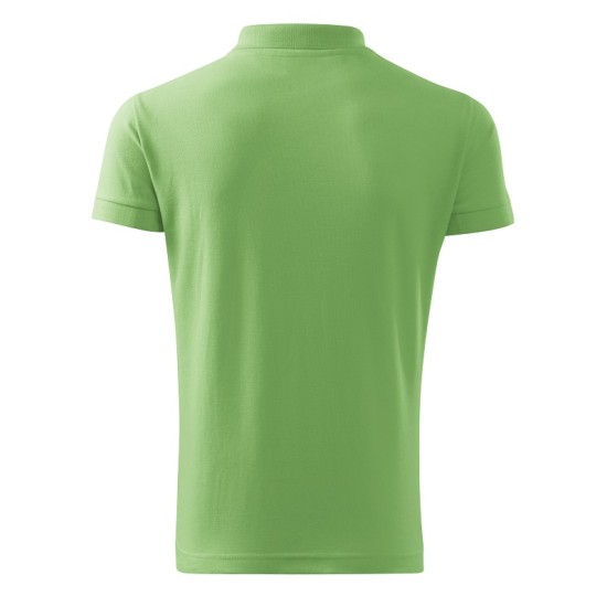 Tricou polo maneca scurta barbati 100% bumbac 170g/m2, Malfini Cotton 212, Verde iarba Tricou polo maneca scurta barbati 100% bumbac 170g/m2, Malfini Cotton 212, Verde iarba