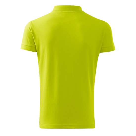 Tricou polo maneca scurta barbati 100% bumbac 170g/m2, Malfini Cotton 212 , Verde Lime Tricou polo maneca scurta barbati 100% bumbac 170g/m2, Malfini Cotton 212 , Verde Lime
