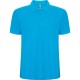 Tricou polo pique maneca scurta, calitate premium, albastru turcoaz