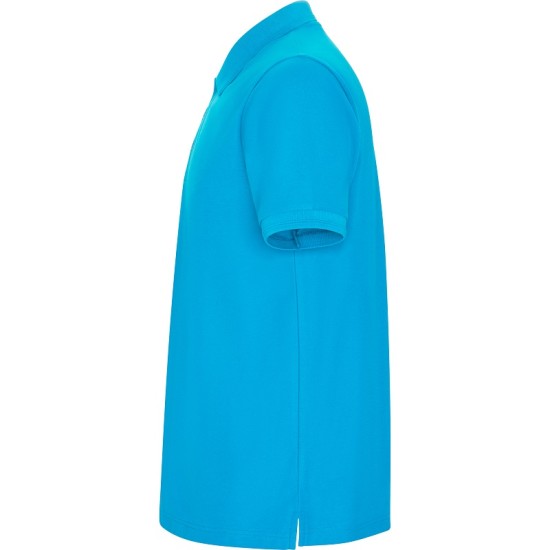 Tricou polo pique maneca scurta, calitate premium, albastru turcoaz Tricou polo pique maneca scurta, calitate premium, albastru turcoaz