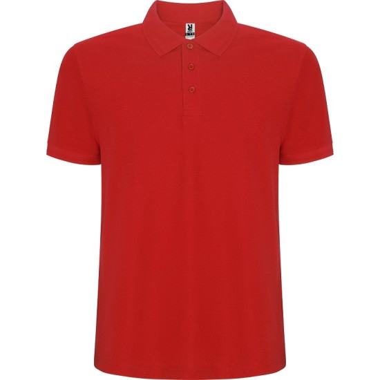 Tricou polo pique maneca scurta, calitate premium, rosu