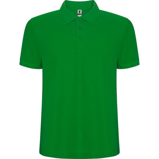 Tricou polo pique maneca scurta, calitate premium, verde iarba