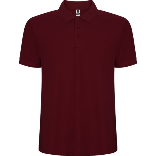 Tricou polo pique maneca scurta, calitate premium, visiniu grena