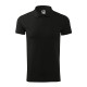 Tricou polo barbati, bumbac 180g/m2, Malfini Single J. 202, Negru Tricou polo barbati, bumbac 180g/m2, Malfini Single J. 202, Negru