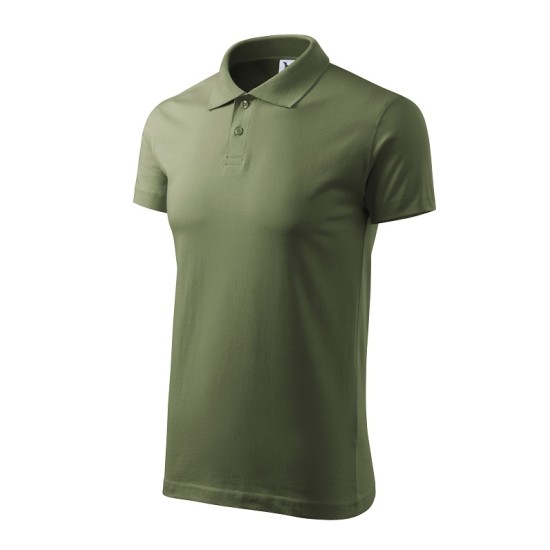 Tricou polo barbati, bumbac 180g/m2, Malfini Single J. 202, Khaki Tricou polo barbati, bumbac 180g/m2, Malfini Single J. 202, Khaki