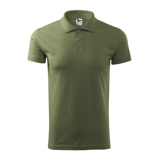 Tricou polo barbati, bumbac 180g/m2, Malfini Single J. 202, Khaki Tricou polo barbati, bumbac 180g/m2, Malfini Single J. 202, Khaki