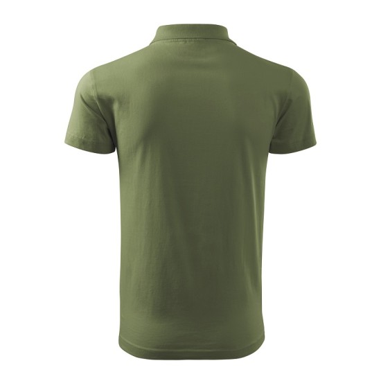 Tricou polo barbati, bumbac 180g/m2, Malfini Single J. 202, Khaki Tricou polo barbati, bumbac 180g/m2, Malfini Single J. 202, Khaki