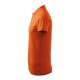 Tricou polo barbati, bumbac 180g/m2, Malfini Single J. 202, Portocaliu Tricou polo barbati, bumbac 180g/m2, Malfini Single J. 202, Portocaliu