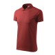 Tricou polo barbati, bumbac 180g/m2, Malfini Single J. 202, Rosu bordo Tricou polo barbati, bumbac 180g/m2, Malfini Single J. 202, Rosu bordo