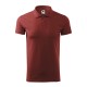 Tricou polo barbati, bumbac 180g/m2, Malfini Single J. 202, Rosu bordo Tricou polo barbati, bumbac 180g/m2, Malfini Single J. 202, Rosu bordo