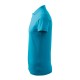 Tricou polo barbati, bumbac 180g/m2, Malfini Single J. 202, Turcoaz Tricou polo barbati, bumbac 180g/m2, Malfini Single J. 202, Turcoaz