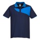 Tricou polo corporate PW2, 144g/m2, Bleumarin/Albastru