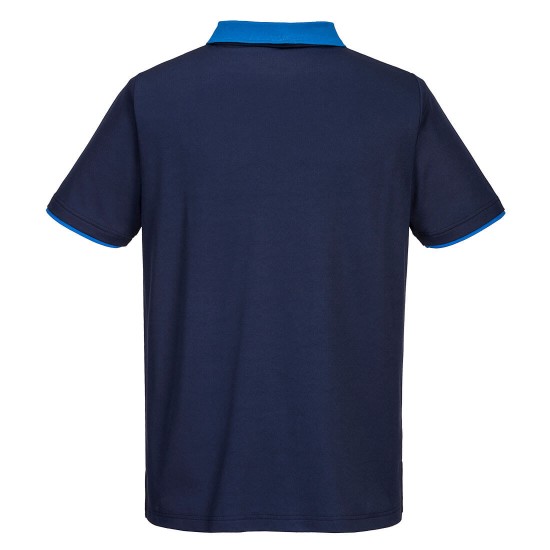 Tricou polo corporate PW2, 144g/m2, Bleumarin/Albastru Tricou polo corporate PW2, 144g/m2, Bleumarin/Albastru