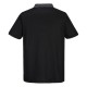 Tricou polo corporate PW2, 144g/m2, Negru/Gri