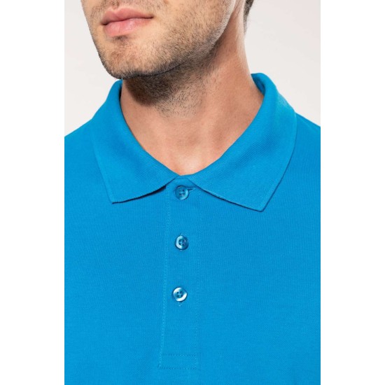 Tricou polo pique maneca lunga, 180g/m2, Kariban 256 Portocaliu