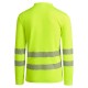 Tricou polo Hi-Vis maneca lunga, continut ridicat din bumbac, 170 g/mp, Galben