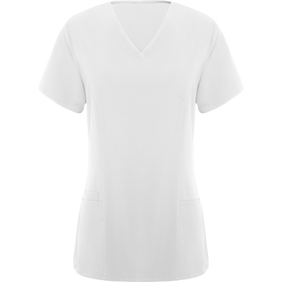 Tunica femei V-Neck, alb