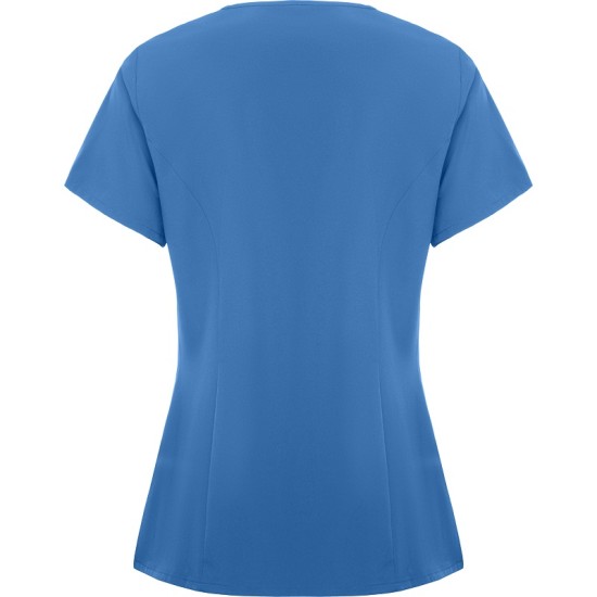 Tunica femei V-Neck, albastru