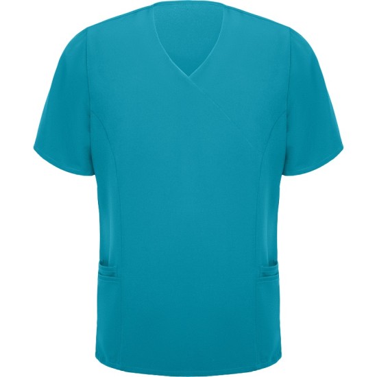 Tunica barbati V-Neck, albastru turcoaz