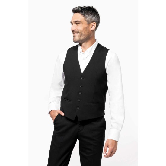 Vesta slimfit ospatari barbati, negru Vesta slimfit ospatari barbati, negru